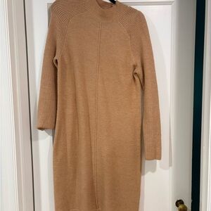 Banana Republic Tan Sweater Dress